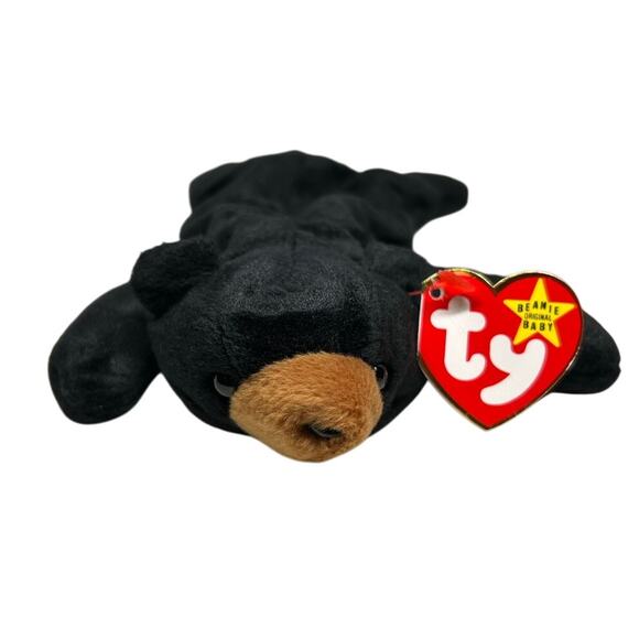 Ty Beanie Babies Other - TY BEANIE BABIES BLACKIE the BEAR 1993 Plush Stuffed Animal